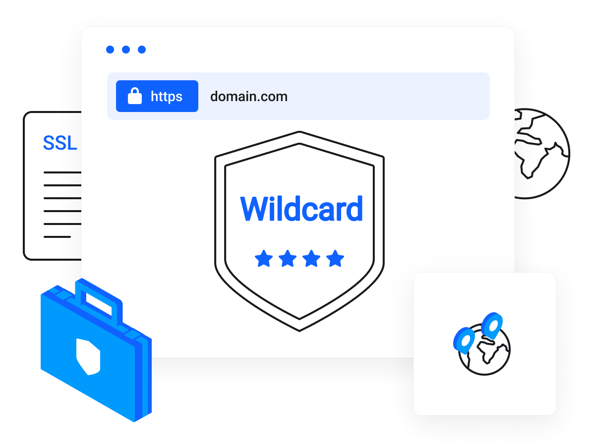 SSL Certificates - Secure unlimited subdomains on a single certificate